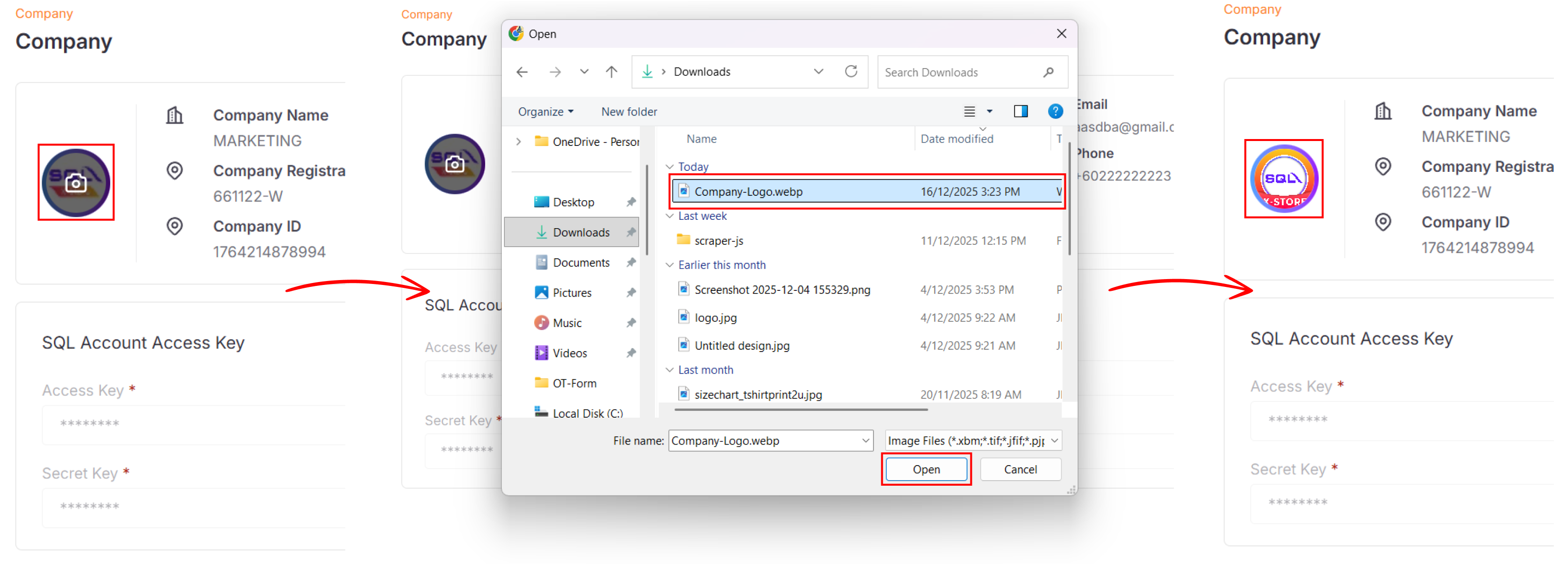 company-logo-upload-flow